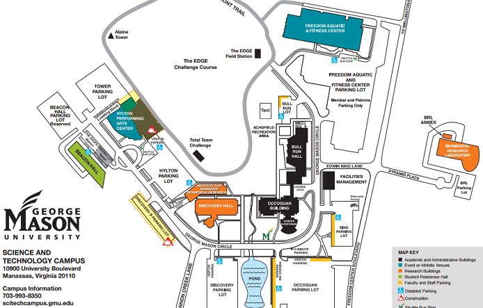Gmu Prince William Campus Map Robot Events: SciTech Early Season Qualifier