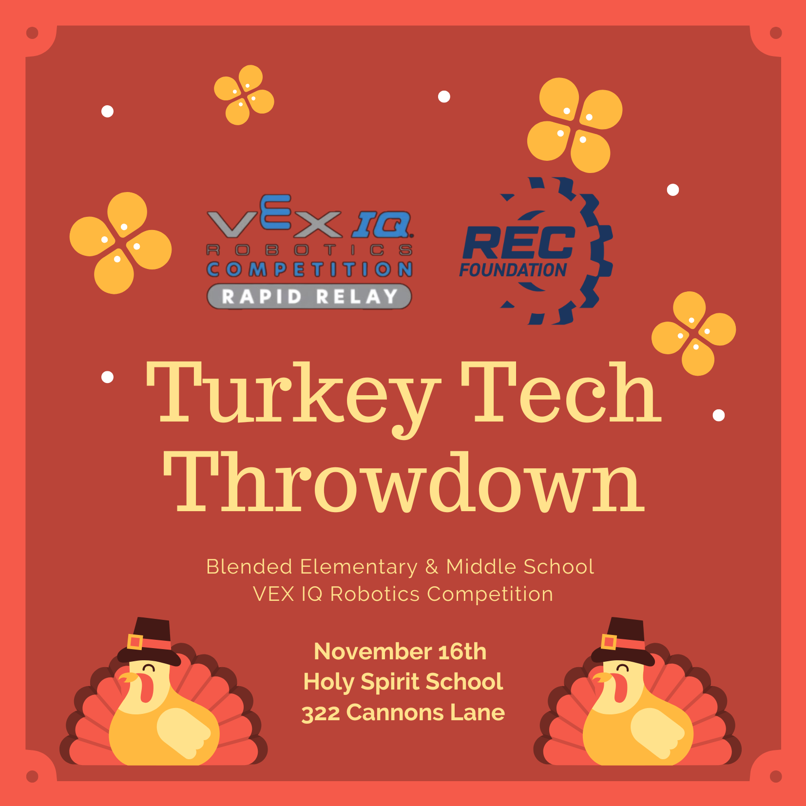 Turkey Tech Throwdown VEX IQ Robotics Competition