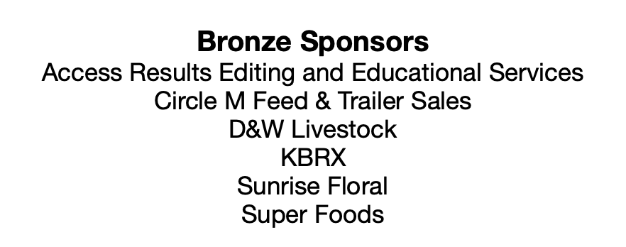 Sponsors